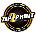 Zip2Print Graphic Design and Apparel logo