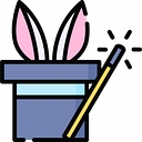 Timid Rabbit Magic & Masquerade Shop logo