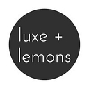 Luxe + Lemons logo