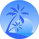 Blue Florida Massage logo