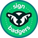 SignBadgers logo