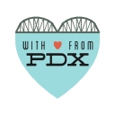 With Love, From PDX logo