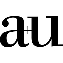 A+U (Architecture and Urbanism) logo