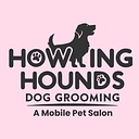 Howling Hounds Dog Grooming logo