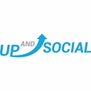 Up And Social logo