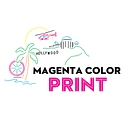 Magenta Color Print logo