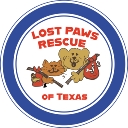 Lost Paws Rescue of Texas logo