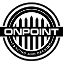 OnPoint Fencing and Decking logo