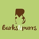 Barks N Purrs Pet Care logo