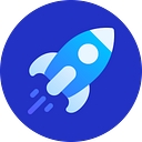 Blue logo
