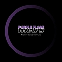 Purple Flare Wraps logo