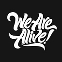 We Are Alive logo