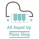 All Keyed Up Piano Shop logo