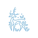 Glass Deer logo