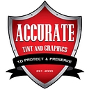 Accurate Tint and Graphics logo