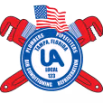UA Plumbers & Pipefitters Local Union 123 logo