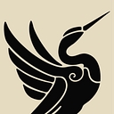 The Happy Crane logo