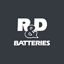 R & D Batteries logo