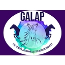 The GALAP (Gender Affirming Letter Access Project) logo