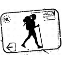 Wandering with a Dromomaniac logo