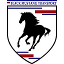 Black Mustang Transport logo