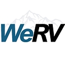 We RV logo