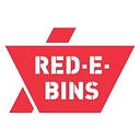 Red‑E‑Bins DFW logo