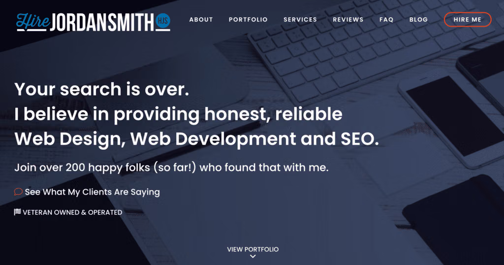 Hire Jordan Smith logo