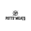 Potts Meats logo