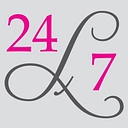 Luxury 24-7 logo