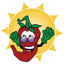 Chili Pepper's Tanning logo
