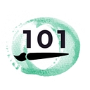 Watercolor-101 logo