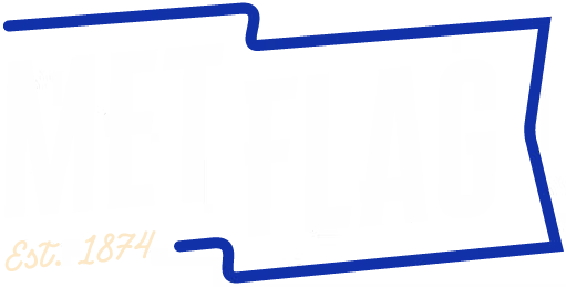 Metropolitan Flag & Banner Co. logo