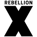 Rebellion X Studios logo