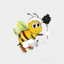 Queen Bee Cleaning Services logo