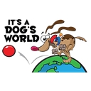 It's a Dogs World logo