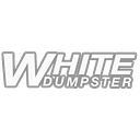 White Dumpster logo