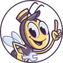 Bee Right There Heating & Air logo