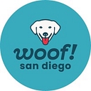 Woof! San Diego logo
