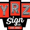 YRZ Sign Co. logo