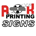 A-K Printing logo