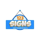 123 Signs logo