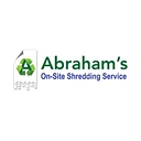 Abraham's On‑Site Shredding logo