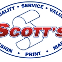 Scott's Printing & Copying logo