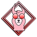 Pink Llama Party Rentals logo