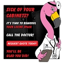 Flamingo Cabinet and Door Co logo