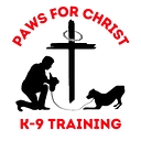 Paws for Christ K-9 Training logo