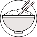 The Savory Chopstick logo