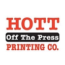 Hott off the Press Printing co. logo