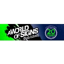 A World of Signs logo